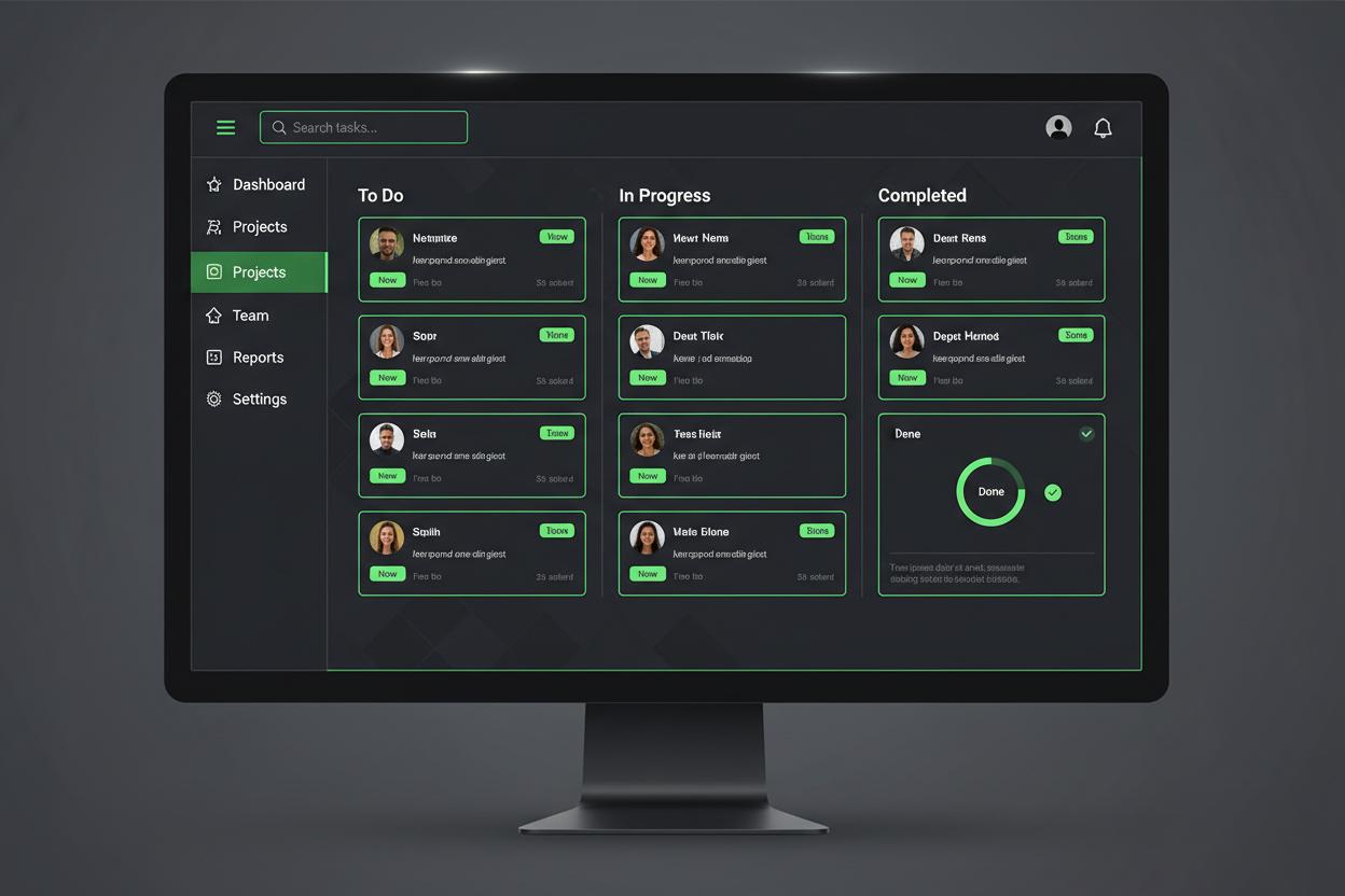 Task Management Dashboard - React Project by Mohitraj Shah
