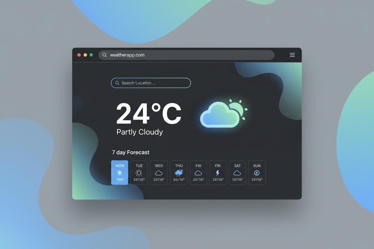 Weather Application - JavaScript Project by Mohitraj Shah